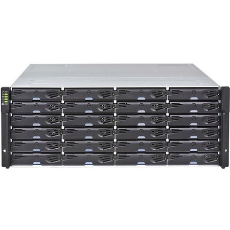 INFORTREND Eonstor Ds 4000 San Storage, 4U/24 Bay, Redundant Controllers, 24 X DS4024R2C000F-10T1